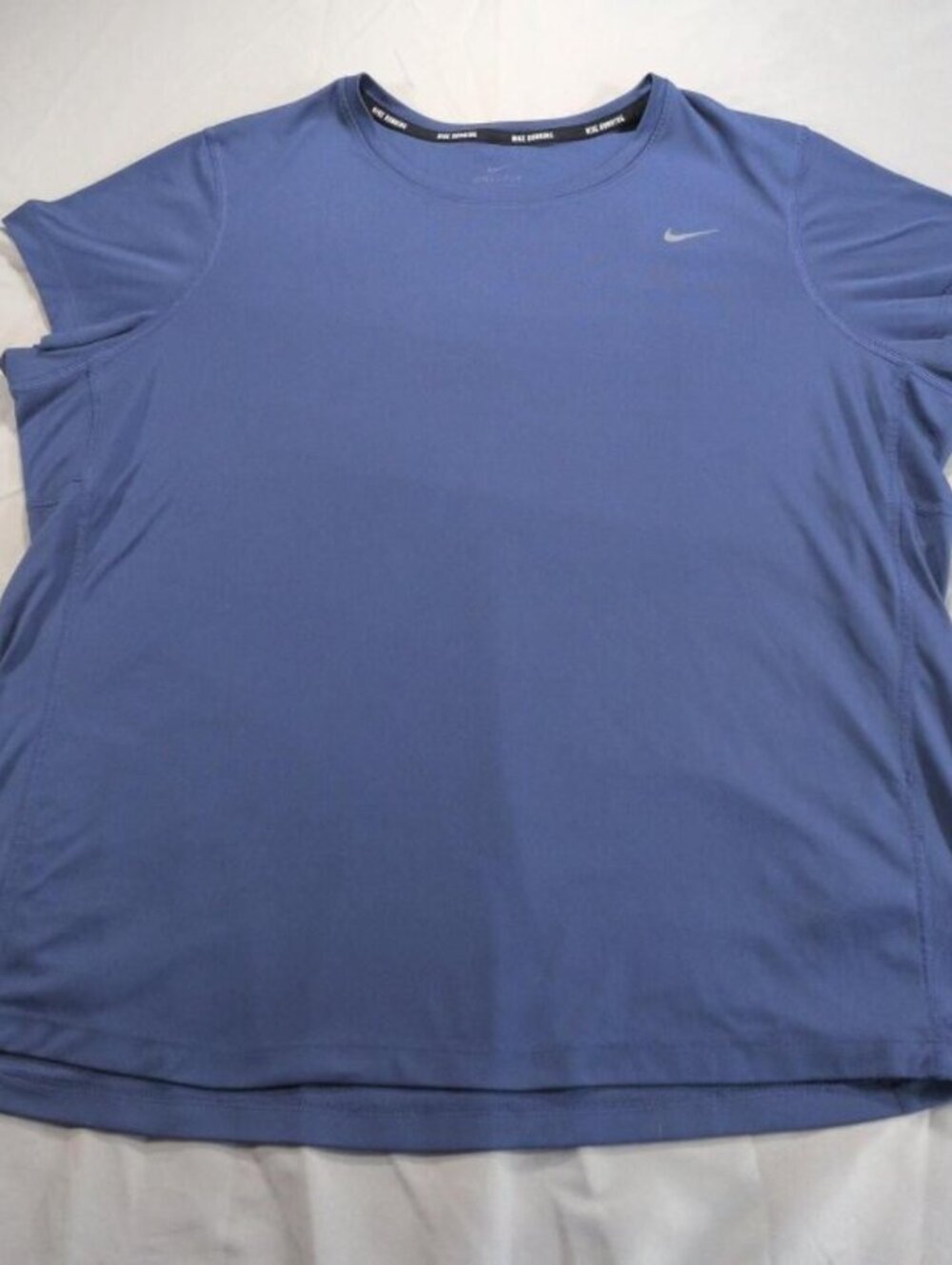 Nike Dri-FIT Running T-Shirt Blue Purple 1X